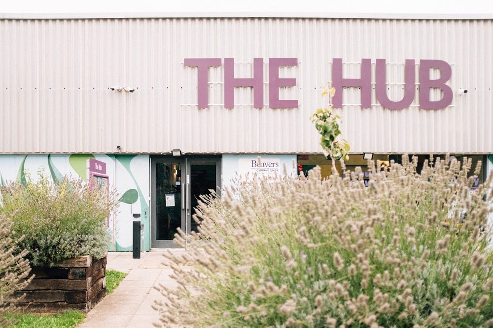 The Hub on the Meadows Estate, where the community cafe sits